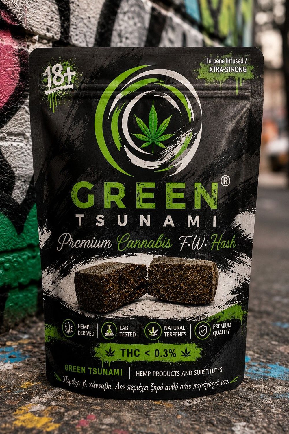 ​​Lemon Haze Leaf weed terpene Premium  HASH 10gr (Δεν περιεχουν ξηρο ανθο ή παραγωγα αυτου )