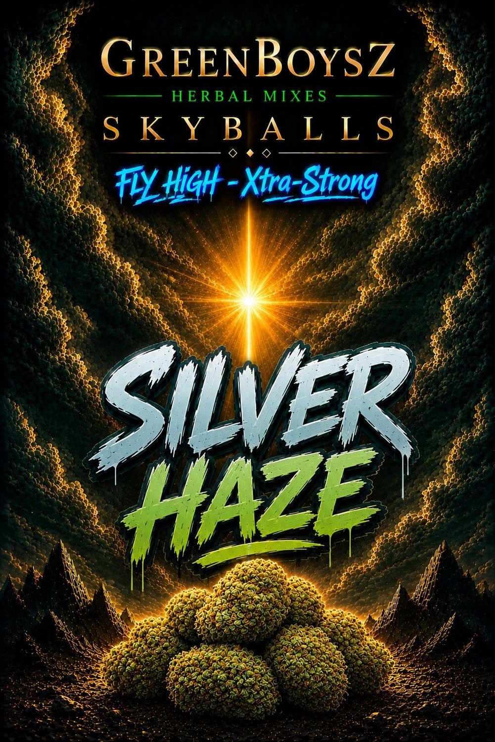 HB SKYBALLS SILVER HAZE XTRA-STRONG HB SKYBALLS SILVER HAZE XTRA-STRONG