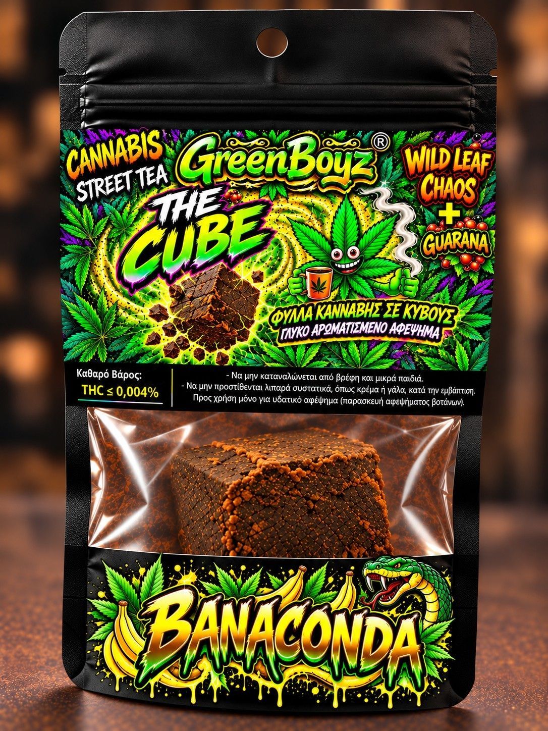 BANACONDA "THE CUBE"  10gr