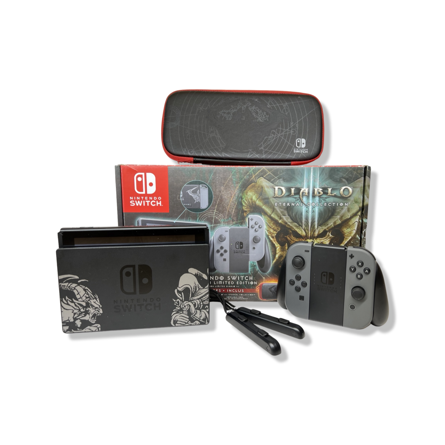 Nintendo Switch Diablo III Limited Edition Konsole - inkl. 2 Spielen und  Tasche
