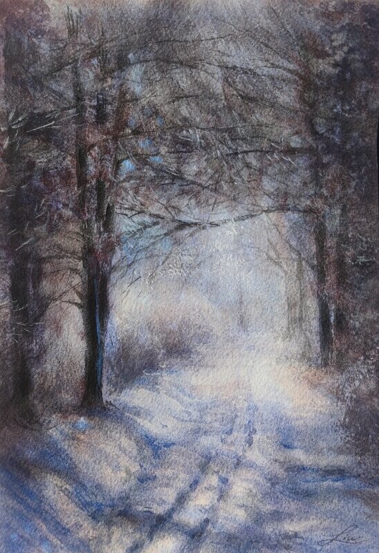 "L'hiver dans la forêt"