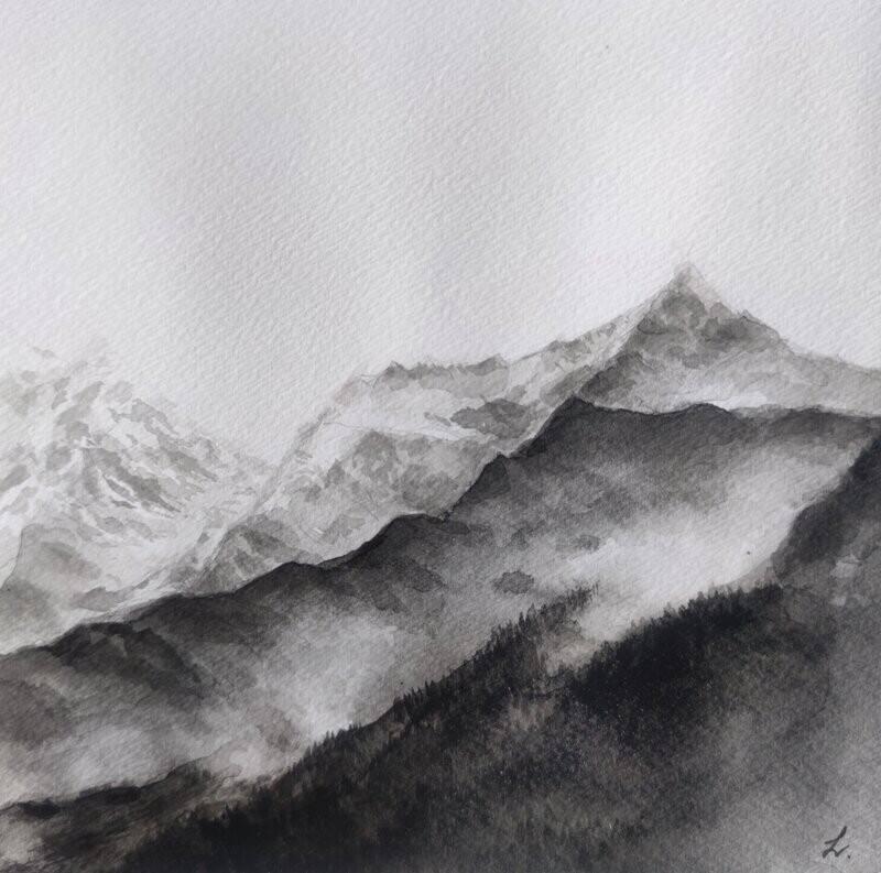 "Au dessus des nuages"