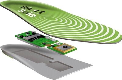 SafeSole GPS-Tracker Schuhsohle inkl. 12 Monate Datentarif