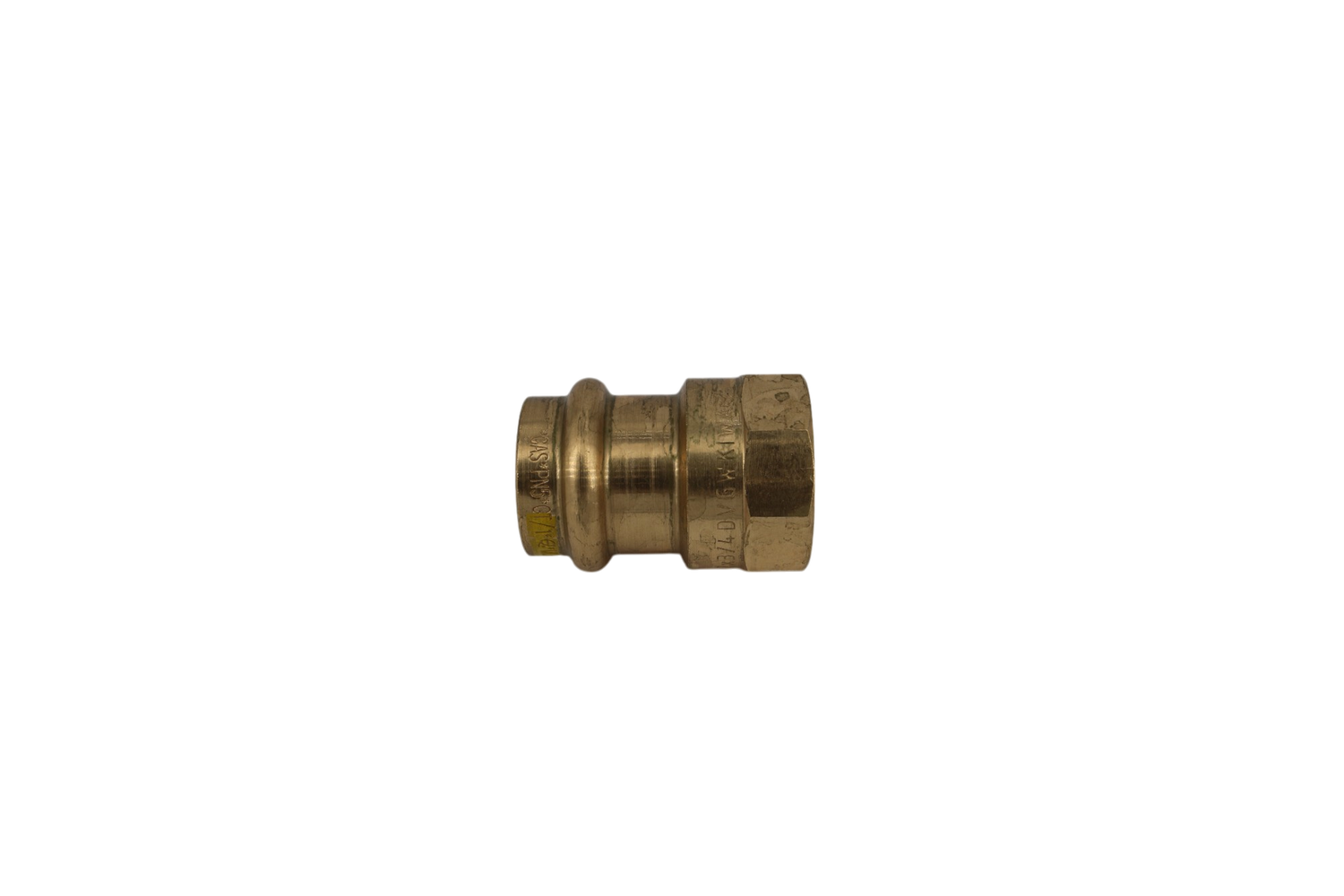 BPGUS2220I Uebergangsst B-Press Gas 22mm x 3/4"IG Rotguss PG4270G Gas