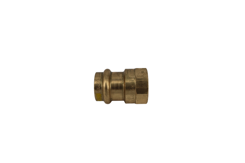 BPGUS2220I Uebergangsst B-Press Gas 22mm x 3/4"IG Rotguss PG4270G Gas
