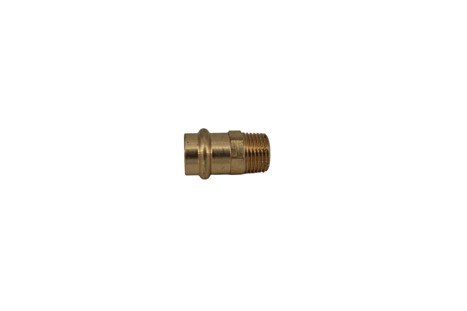 BPUS1815 Uebergangsstueck B-press 18mm x 1/2"AG Rotguss P4243G