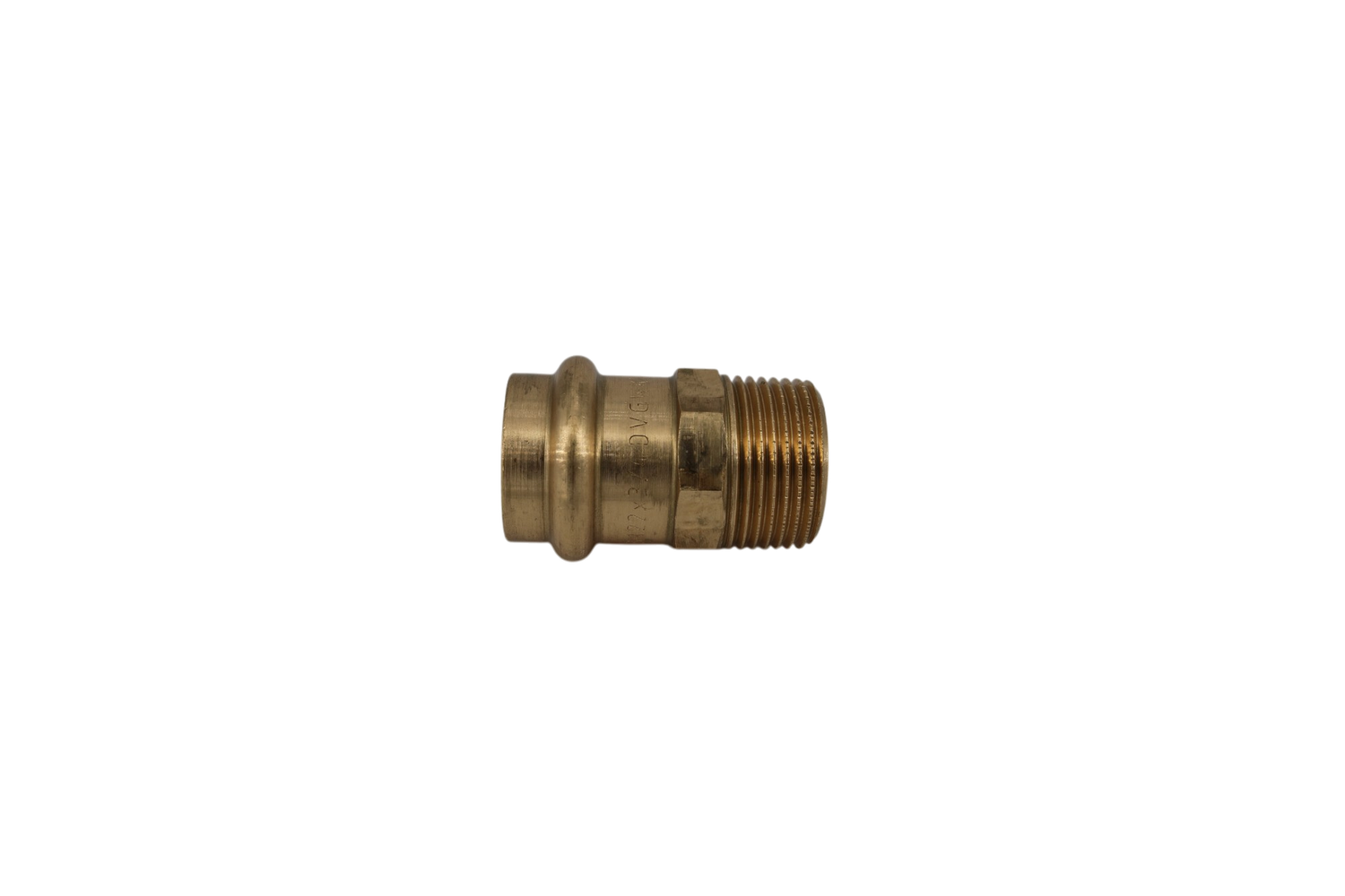 BPUS2220 Übergangsstück B-press 22mm x 3/4"AG Rotguss P4243G