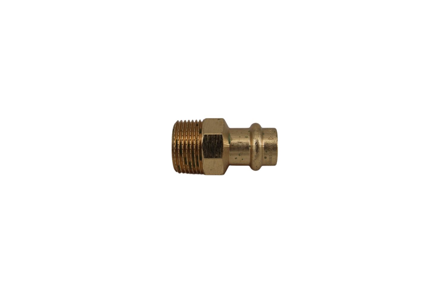 BPUS1520 Uebergangsstueck B-press 15mm x 3/4"AG Rotguss P4243G