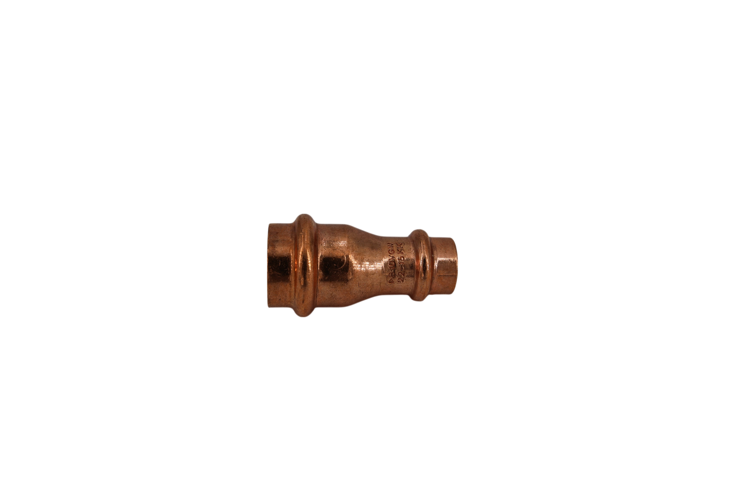 >B< Press Reduzierstück Kupfer 15 x 12 mm