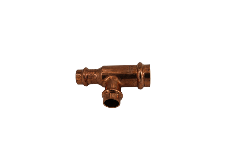 >B< Press T-Stück Kupfer 22 x 15 x 15 mm