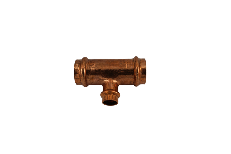 >B< Press T-Stück Kupfer 28 x 15 x 28 mm