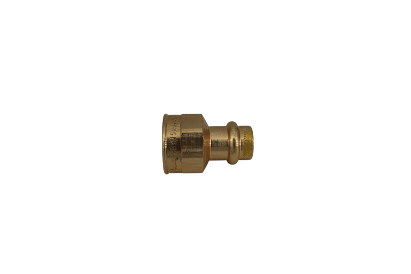 >B< Press Gas Übergangsstück aus Rotguss 15 x Rp 3/4