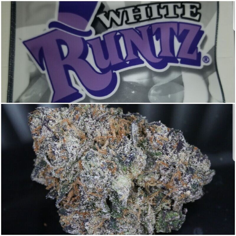 NEW ?WHITE RUNTZ EXOTIC 50/50 HYBRID Cannabis strain?