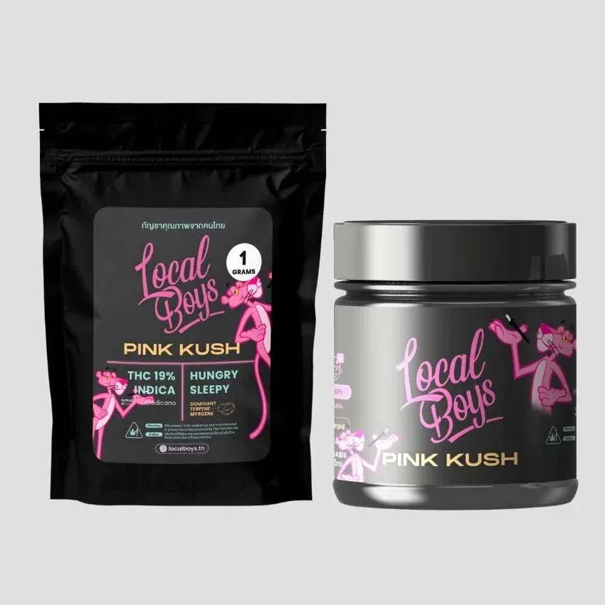 NEW "LOCAL BOYZ" Pink Kush – Indica – Hungry & Sleepy??