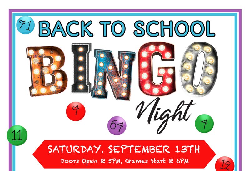 BINGO - Worthington Kilbourne High School (9/29/26)