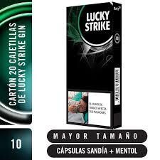 LUCKY STRIKE Gin X20 MEDIAS