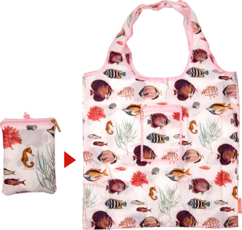 Faltshopper Fische &quot;I love my Ocean&quot;. hell von Spiegelburg
