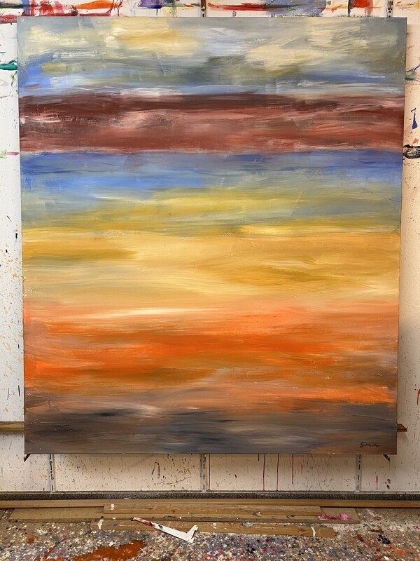 Originalbild von Jörg Simon &quot;Wasserlandschaft&quot;