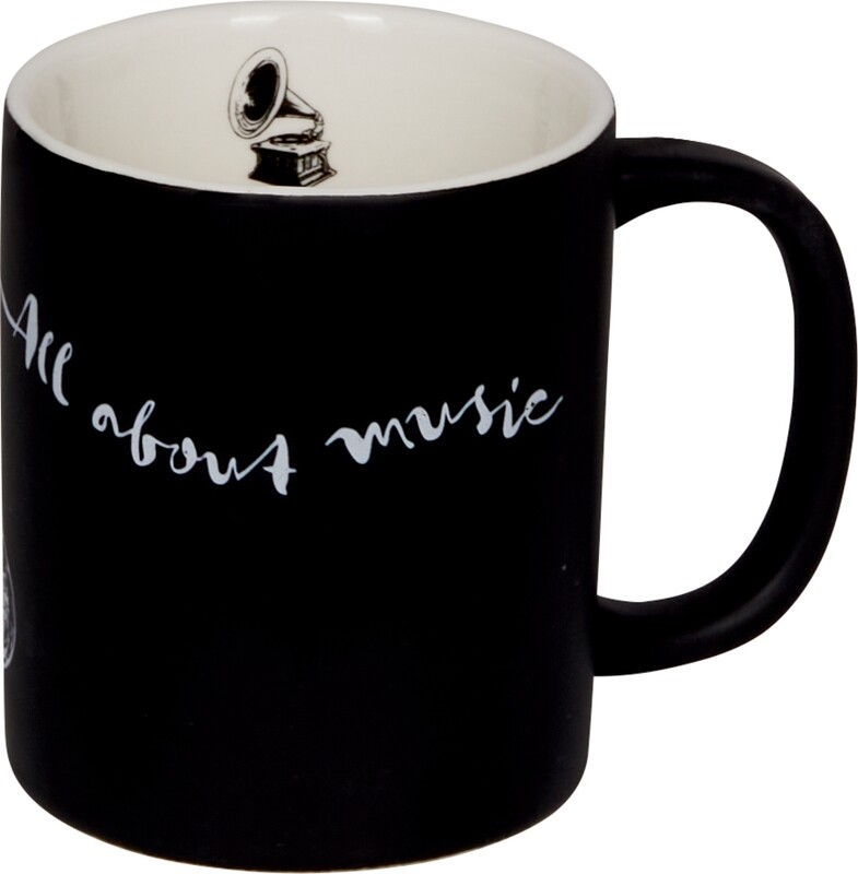 Porzellan-Tasse &quot;Saxophonist&quot; All about music von Spiegelburg