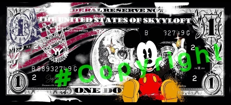 VINTAGE MICKEY DOLLAR von Skyyloft