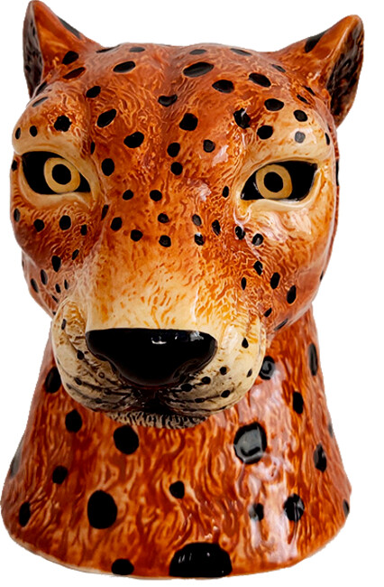 Vase Leopard &quot;I love my Jungle&quot; Garden