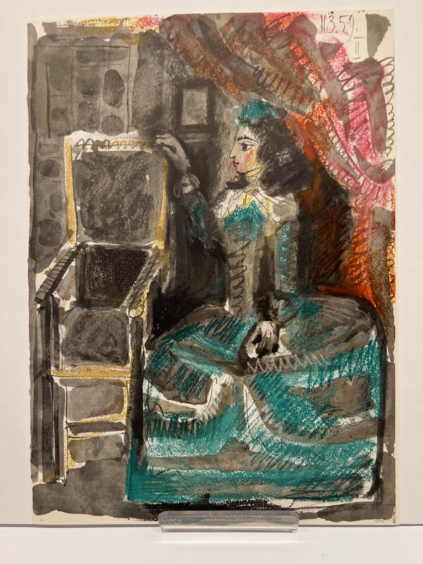 Pablo Picasso Lithographie &quot;Jacqueline&quot;