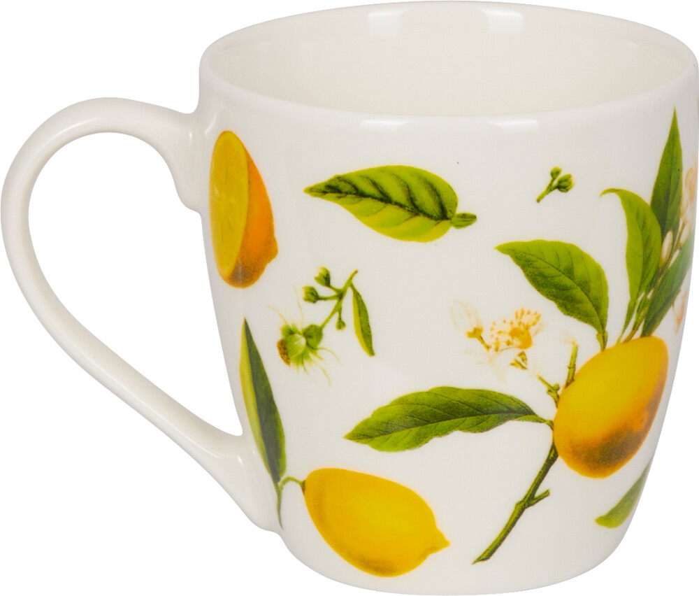 Porzellan-Tasse Zitronen - AUGUSTINA