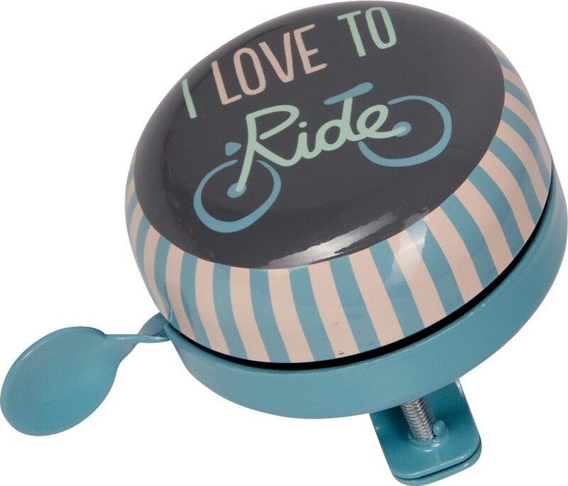 Kl. Fahrradklingel - I love to ride (Pimp my bike!)