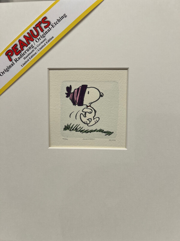 PEANUTS Originalradierung
