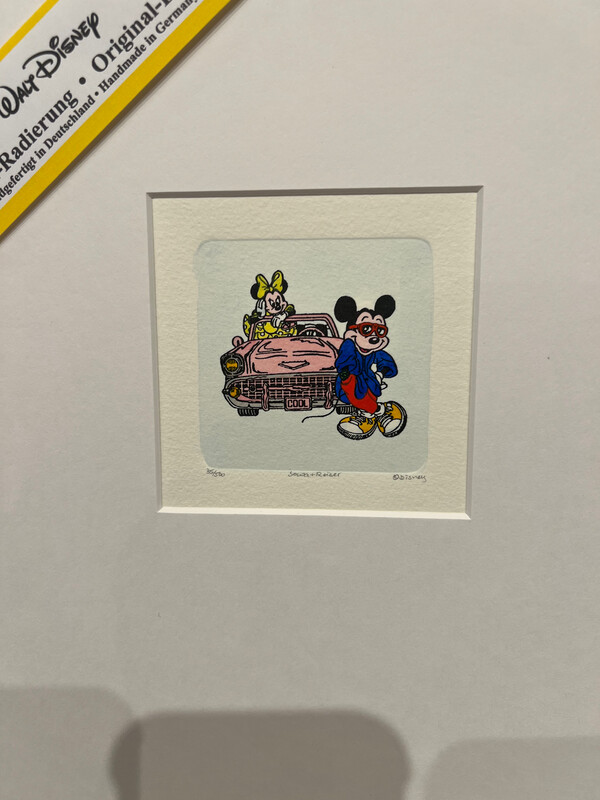WALT DISNEY Originalradierung