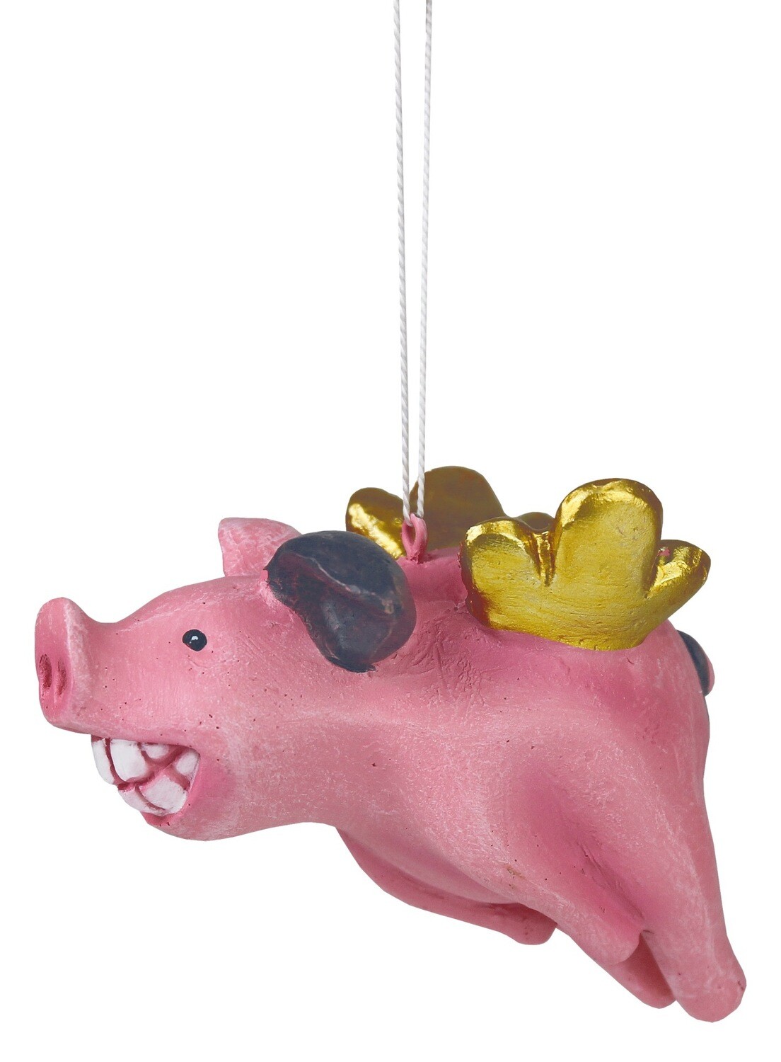 HÄNGENDER SCHWEINE-ENGEL, FLECKI