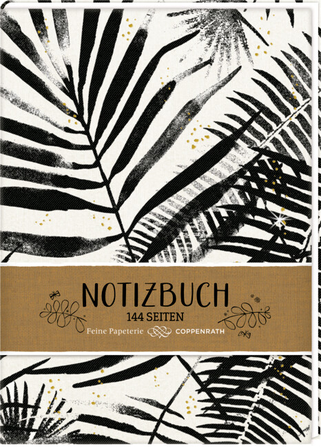 Notizbuch Blätter - All about black &amp; white