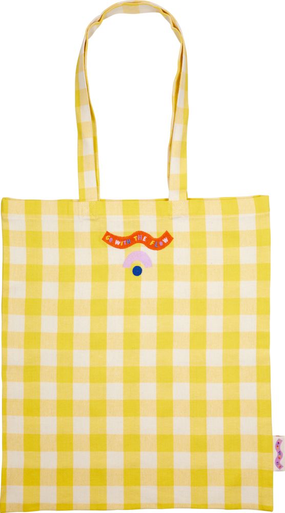 Einkaufsshopper M - COLOR YOUR LIFE Cotton, Gelb