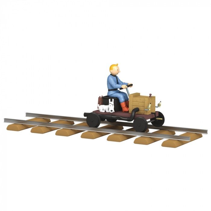 Tim und Struppi Automodell 1/24 Nr. 59 - Draisine-Motor