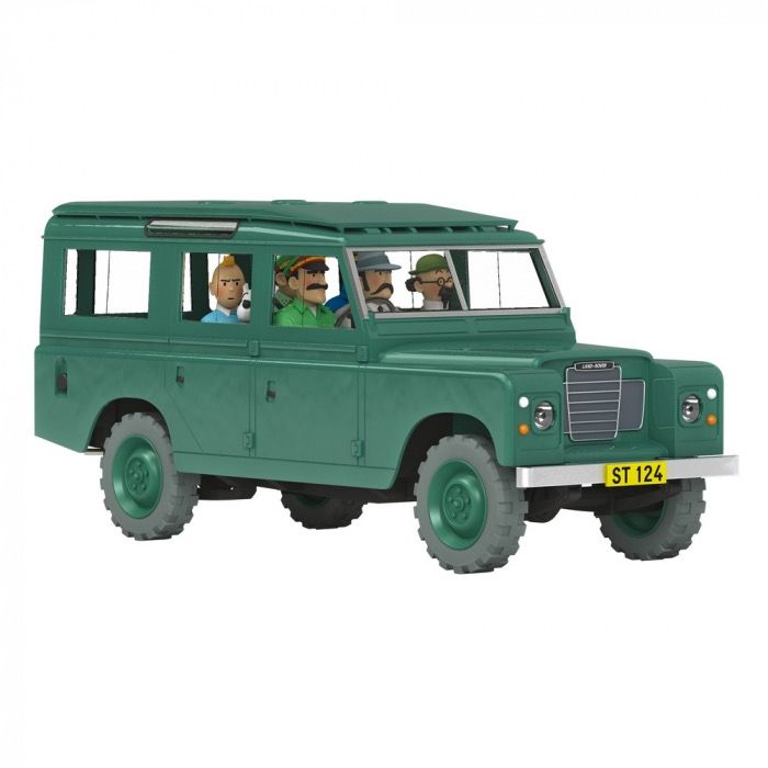 Tim und Struppi Automodell 1/24 Nr. 57 - Land Rover von Trenxcoatl