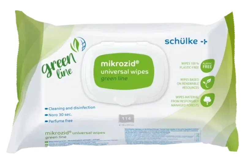 mikrozid® universal wipes green line mikrozid® universal wipes green line