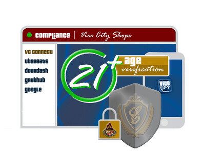 T21 Law | Orders involve a 21+ years old ID Verification.