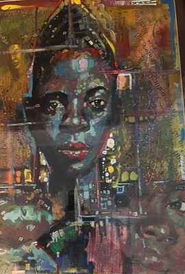 Beautiful Black Woman by Charly Palmer