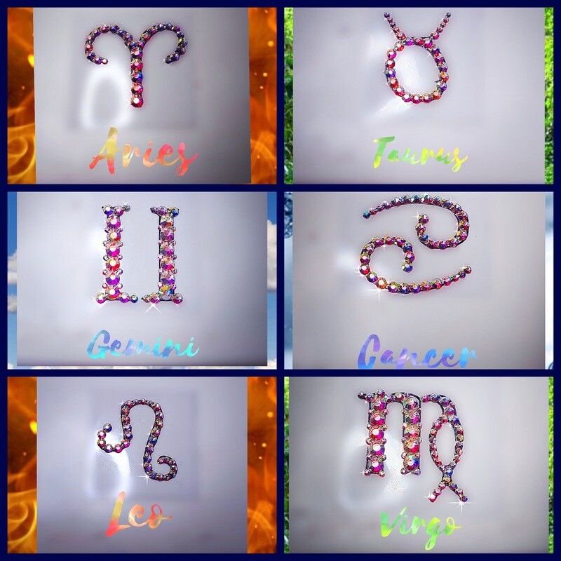 Zodiac Symbol Decals