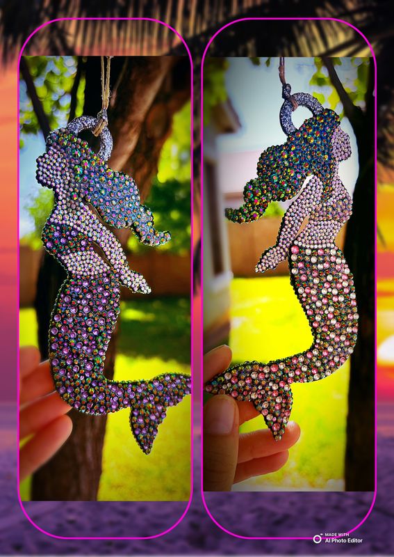 Rhinestone Hanging Ornaments