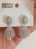 sridevi American diamond jhumki