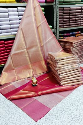 Jyothika inspired tissue Silk saree