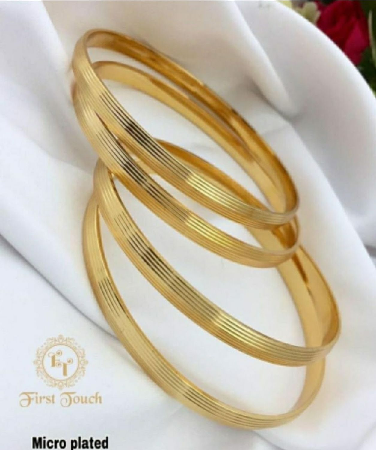 Gold Polish Bangles combo