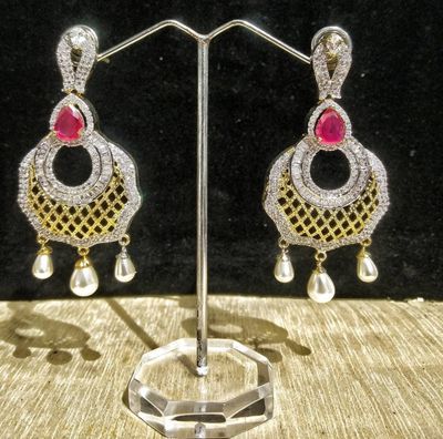 American diamond CZ earings