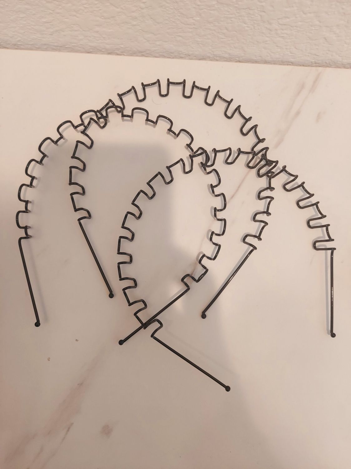Metal Wavy Headband (Pack of 2)