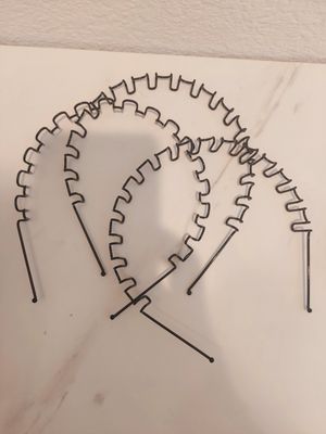 Metal Wavy Headband (Pack of 2)