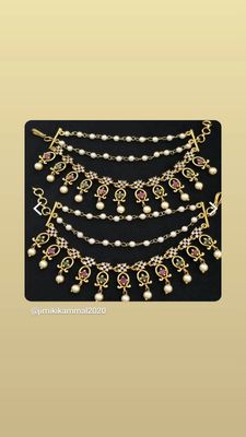 Gold polish AD stone mattal