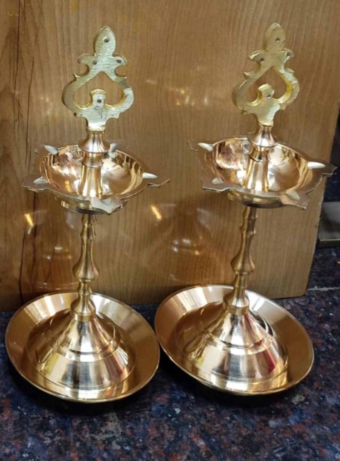 Pure brass traditional diva(1Pair)