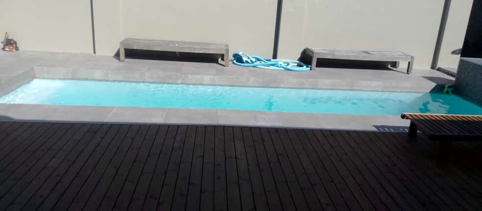 Swimming pool installation