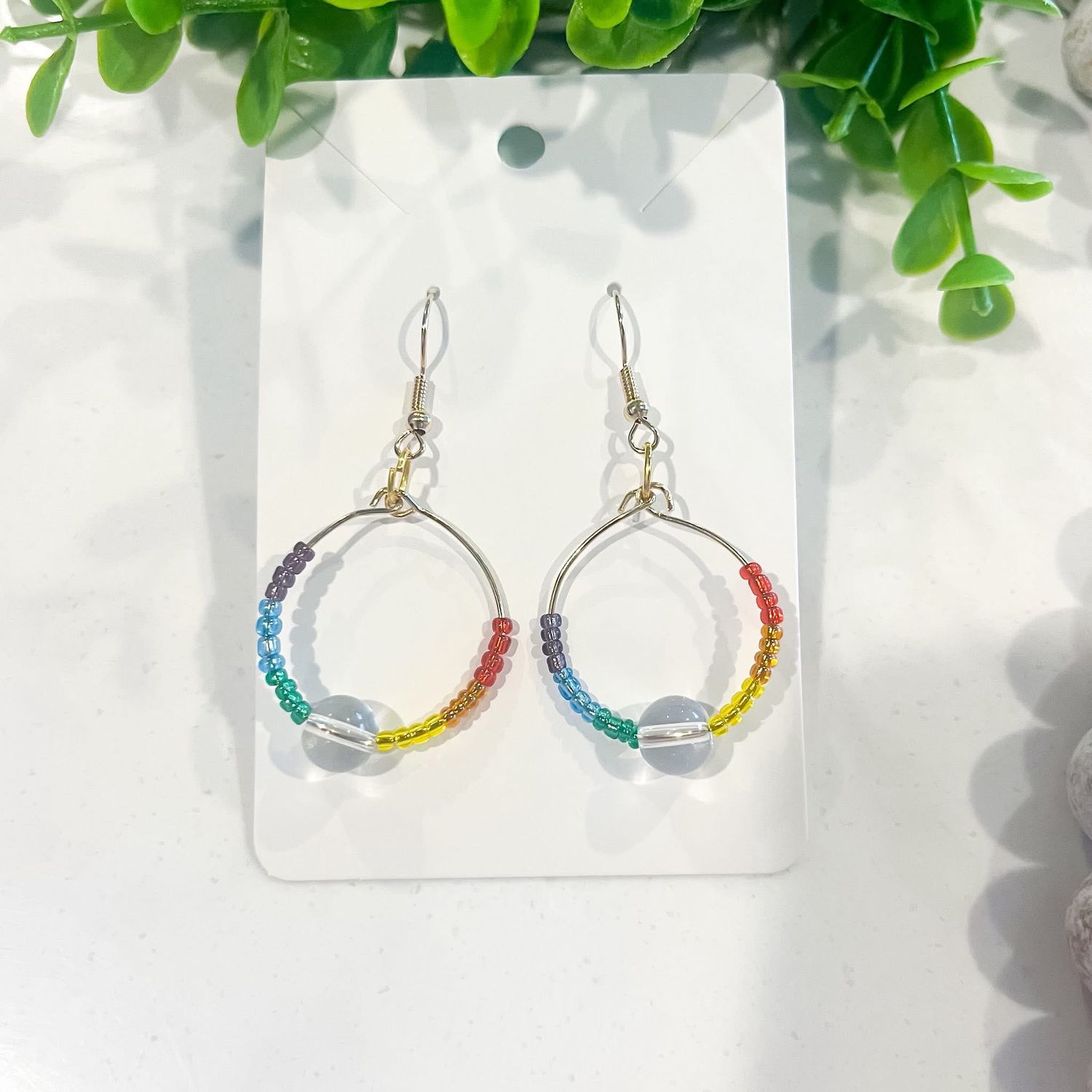 Rainbow Quartz Earrings